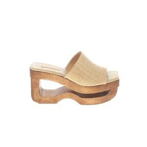 New CULT GAIA  Ruza  Raffia Wedges